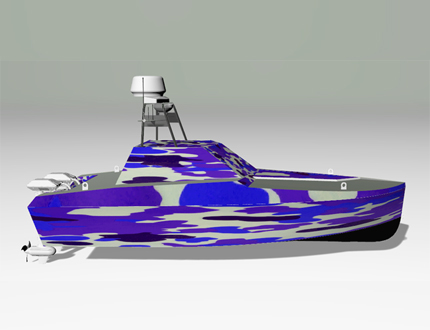 <strong>“追蹤者號”智能無人靶船</strong>